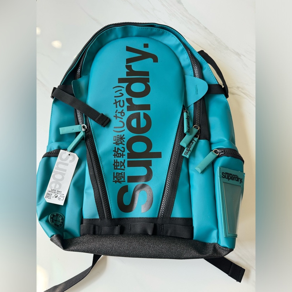 Superdry - Turquoise Multifunction Backpack